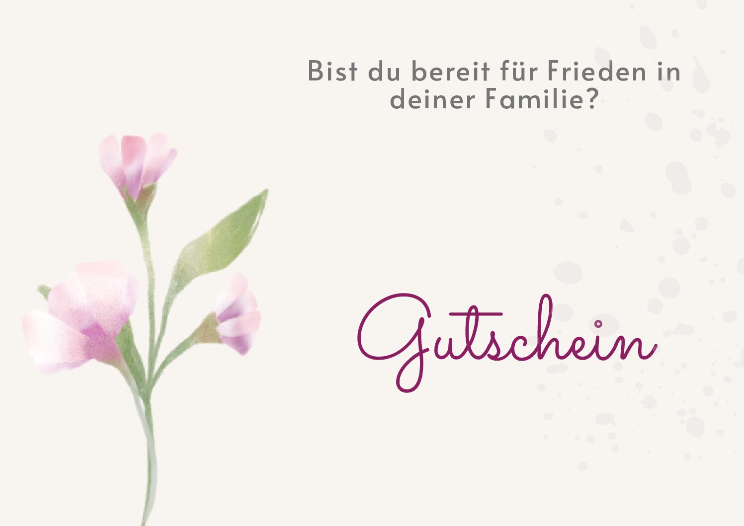 Gutschein Familienbalancing®